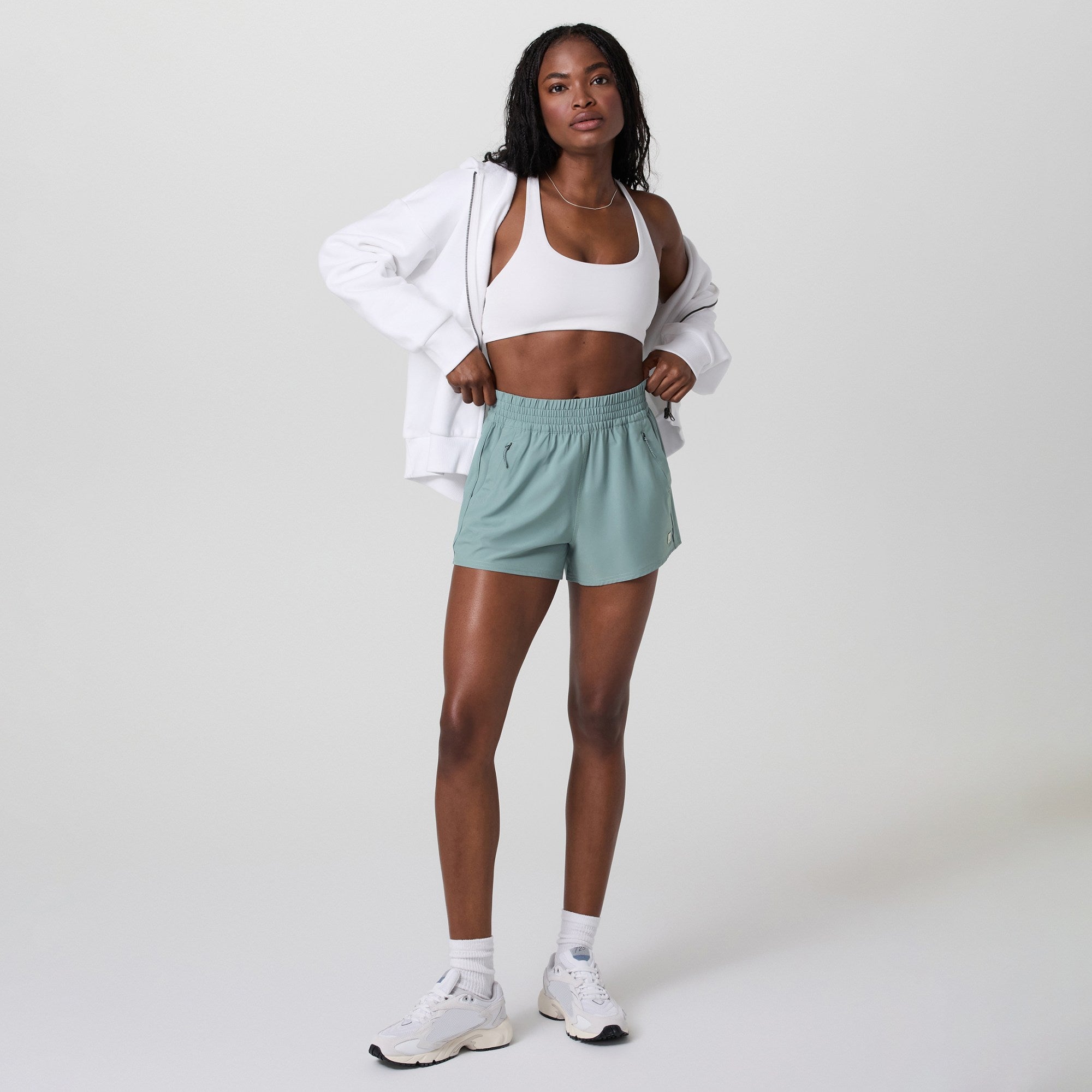 vuori Women's Dash Short 2.0 in Mist