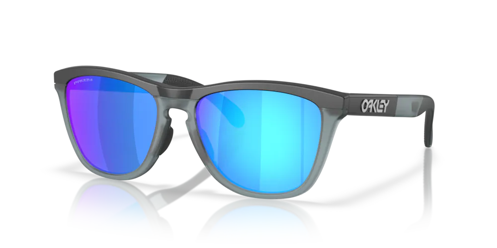 Oakley® Frogskins™ Range in Prizm Sapphire Lenses, Matte Black Frame