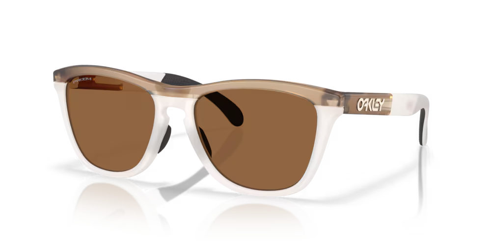 Oakley® Frogskins™ Range in Prizm Bronze Lenses, Matte Sepia Frame