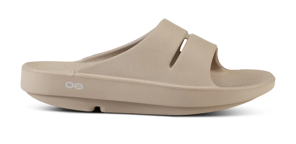 Oofos OOahh Recovery Slide Sandal in Nomad