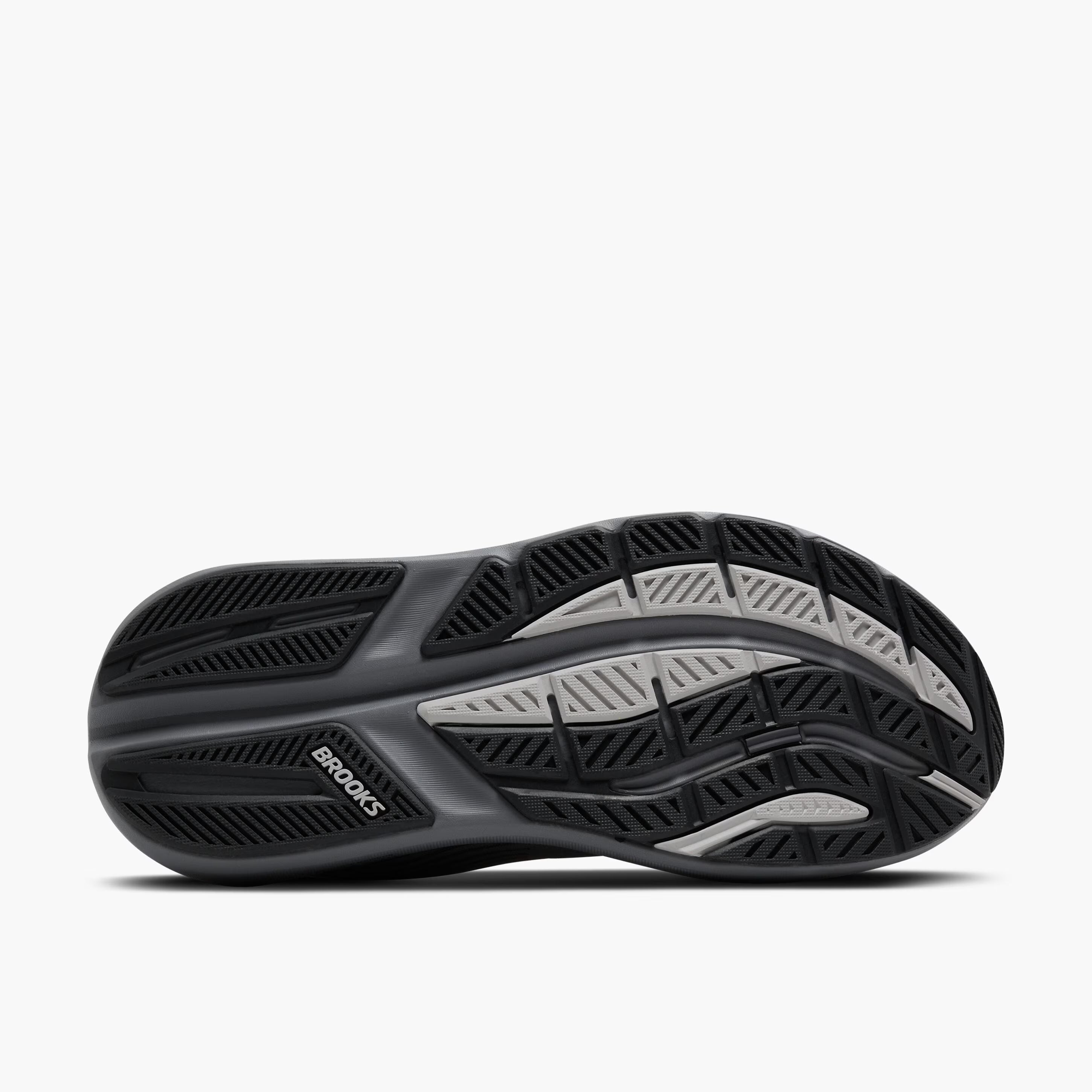 Men's Brooks Ghost Max 3 Road Running Shoe in Primer Grey/Ebony