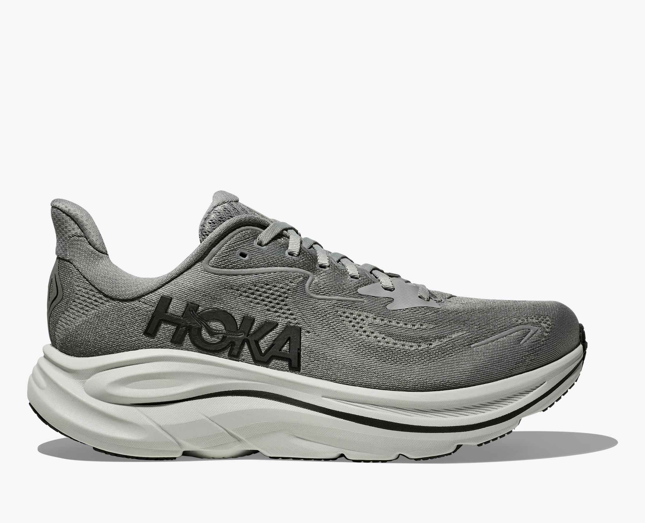 Men's HOKA Clifton 10 Running Shoe in Galactic Grey | Asteroid