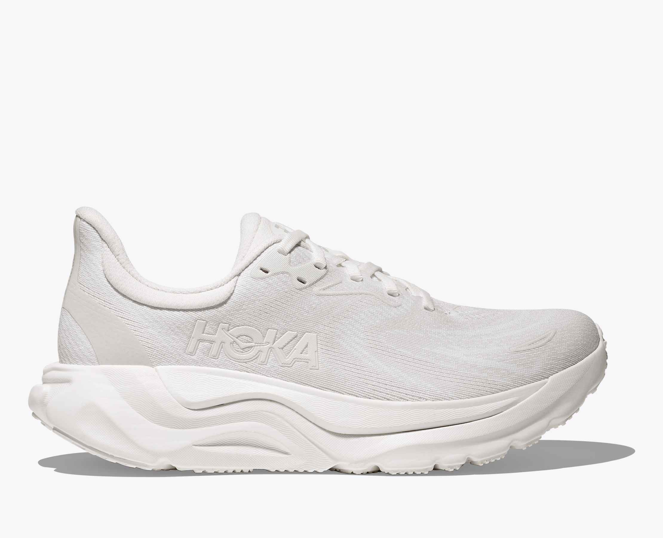 Women's HOKA Arahi 8 Running Shoe in White | White
