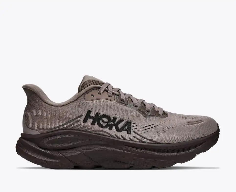 Men's HOKA Clifton 11 Running Shoe in Boulder Grey | Pebble Grey