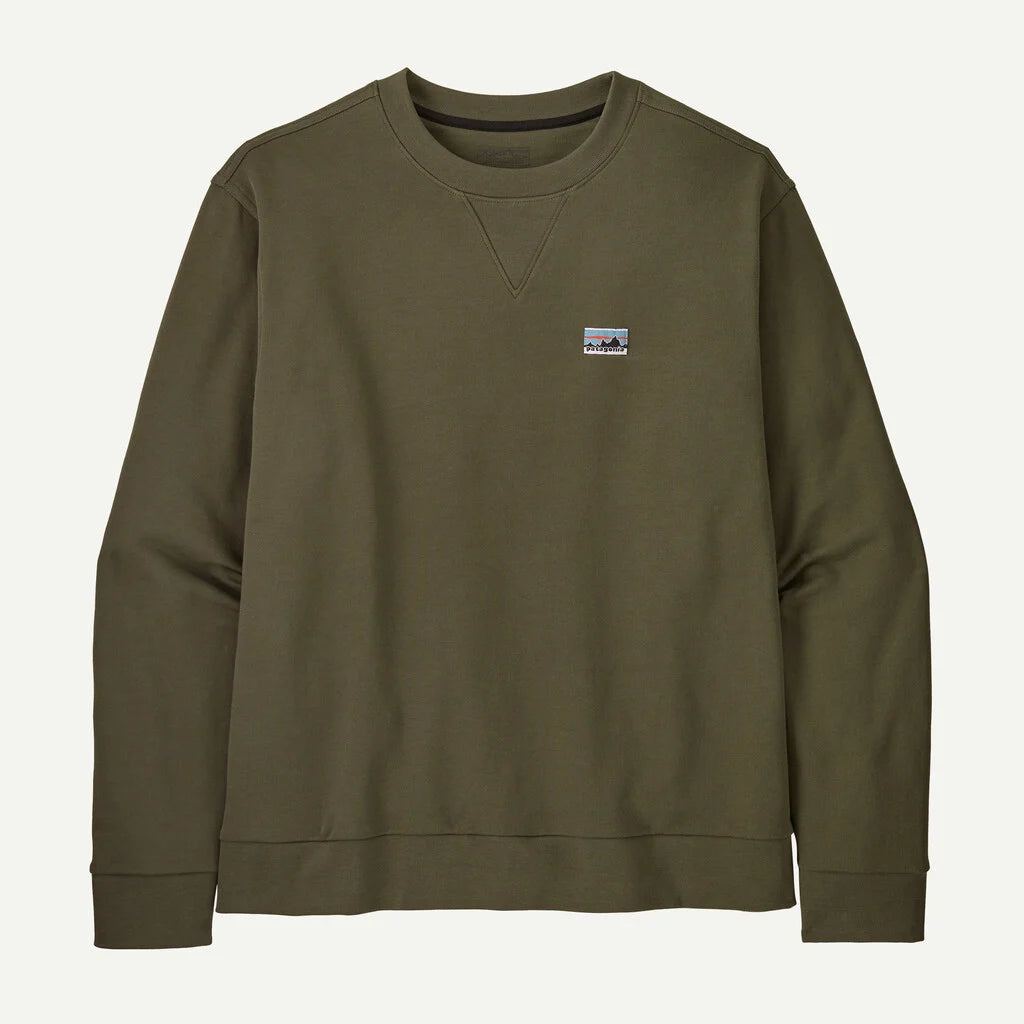 Patagonia Men's Daily Crewneck Sweatshirt in Basin Green
