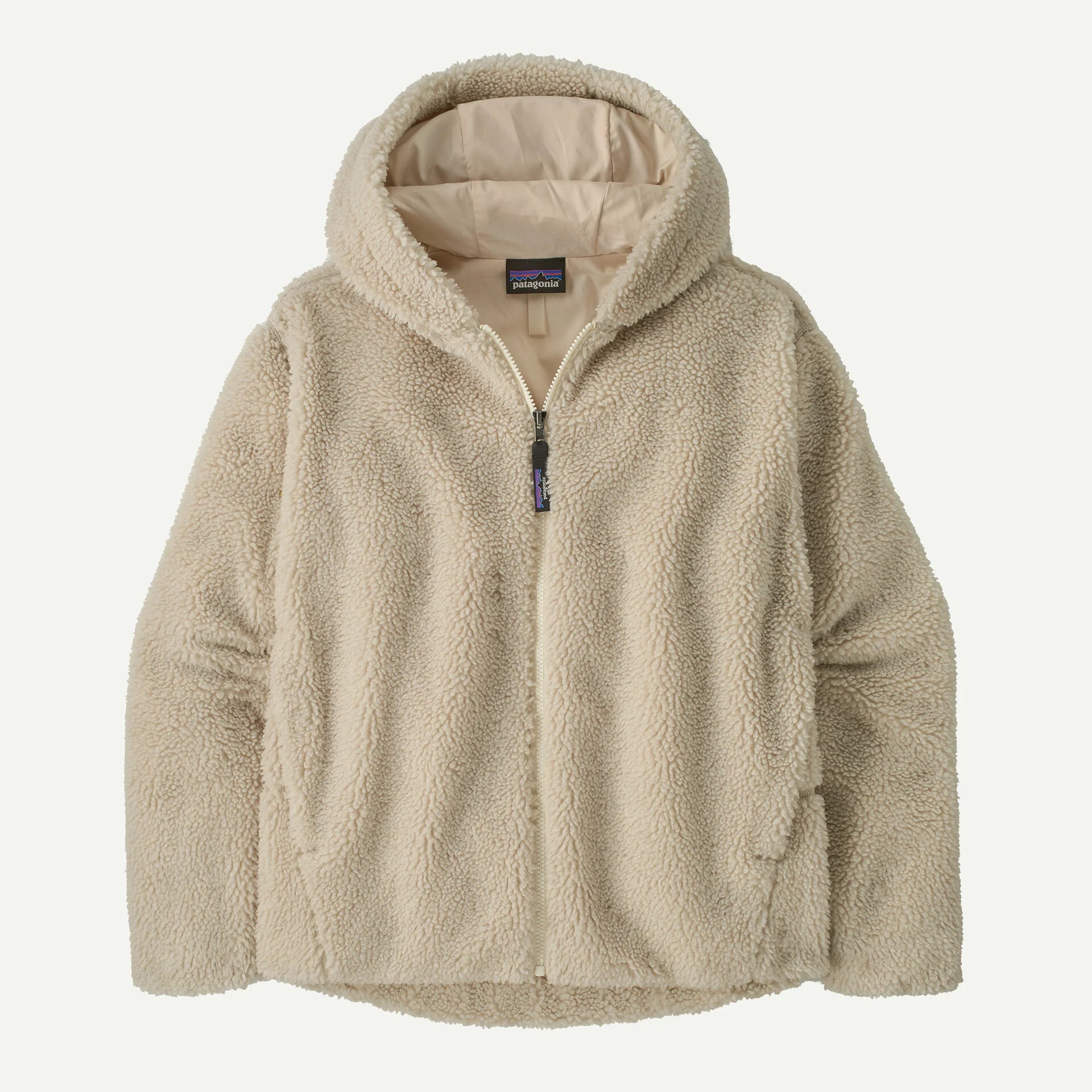 Patagonia Women's Lunar Dusk Fleece Hoody in Natural