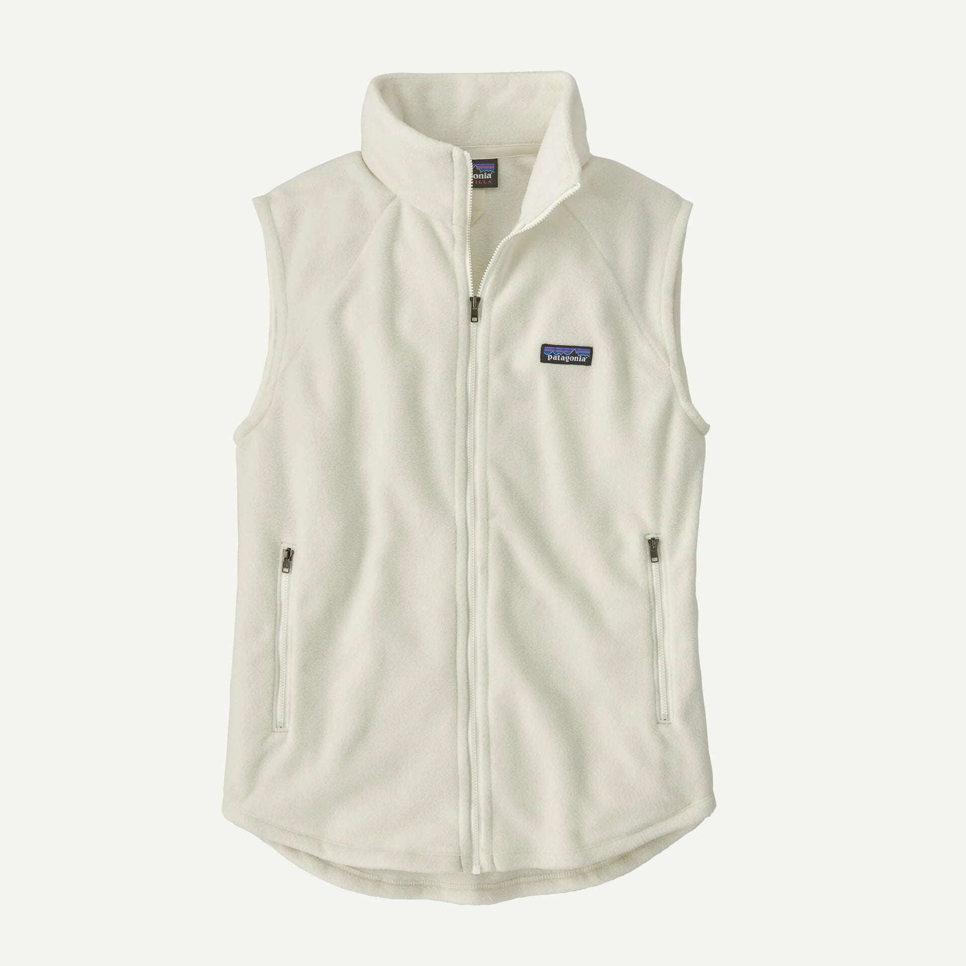 Patagonia Women's Classic Microdini Fleece Vest in Birch White