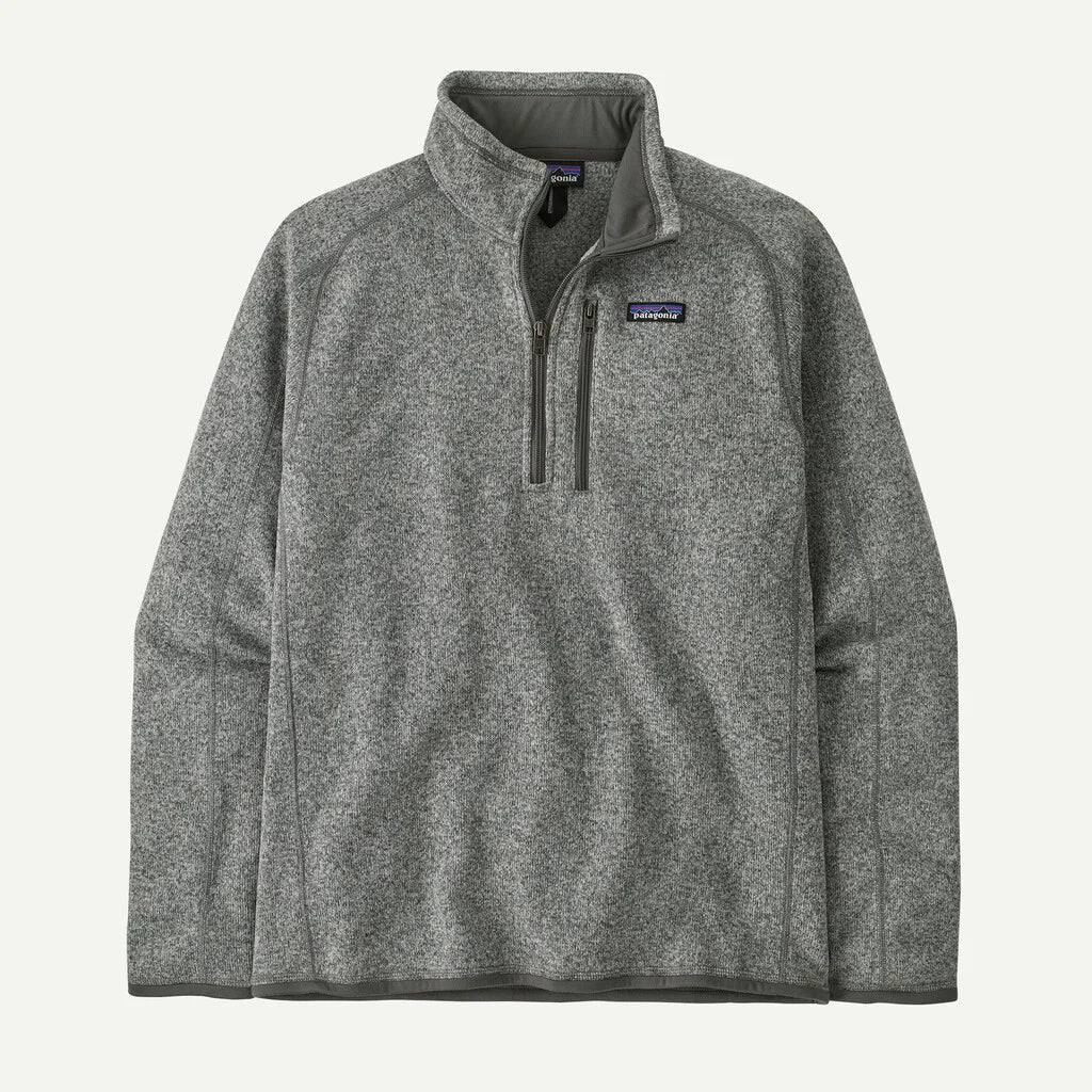 Patagonia Men's Better Sweater® 1/4-Zip Fleece in Stonewash
