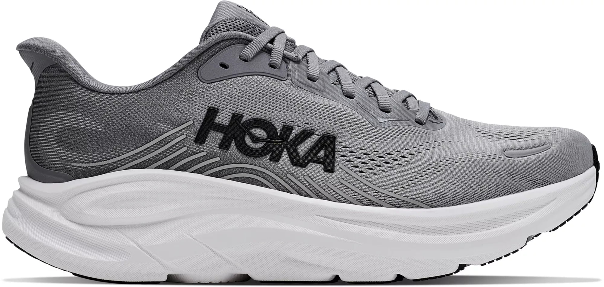 Men's HOKA Clifton 11 Running Shoe in Galactic Grey | Stellar Grey