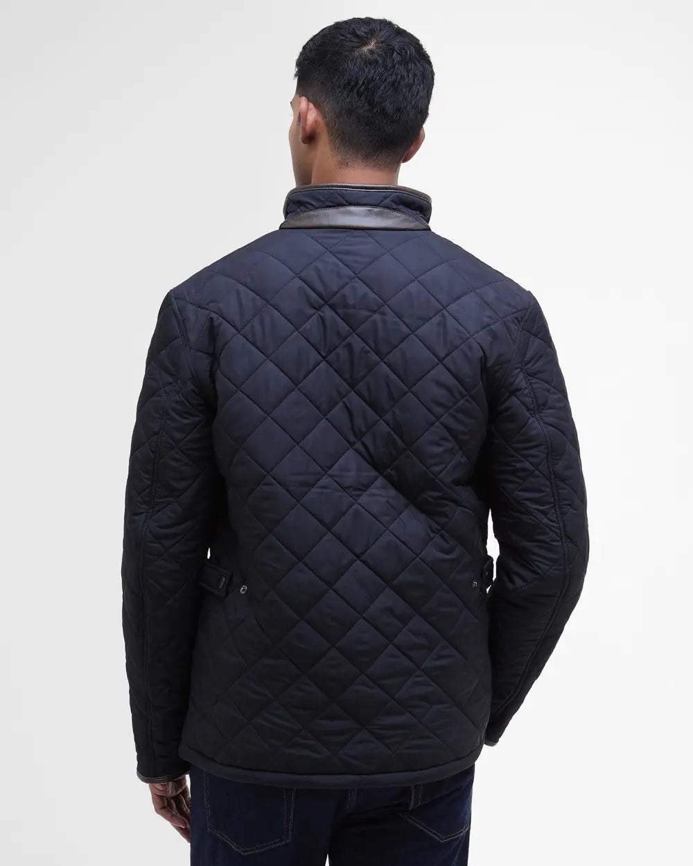 Barbour Powell Quilted Jacket in Navy