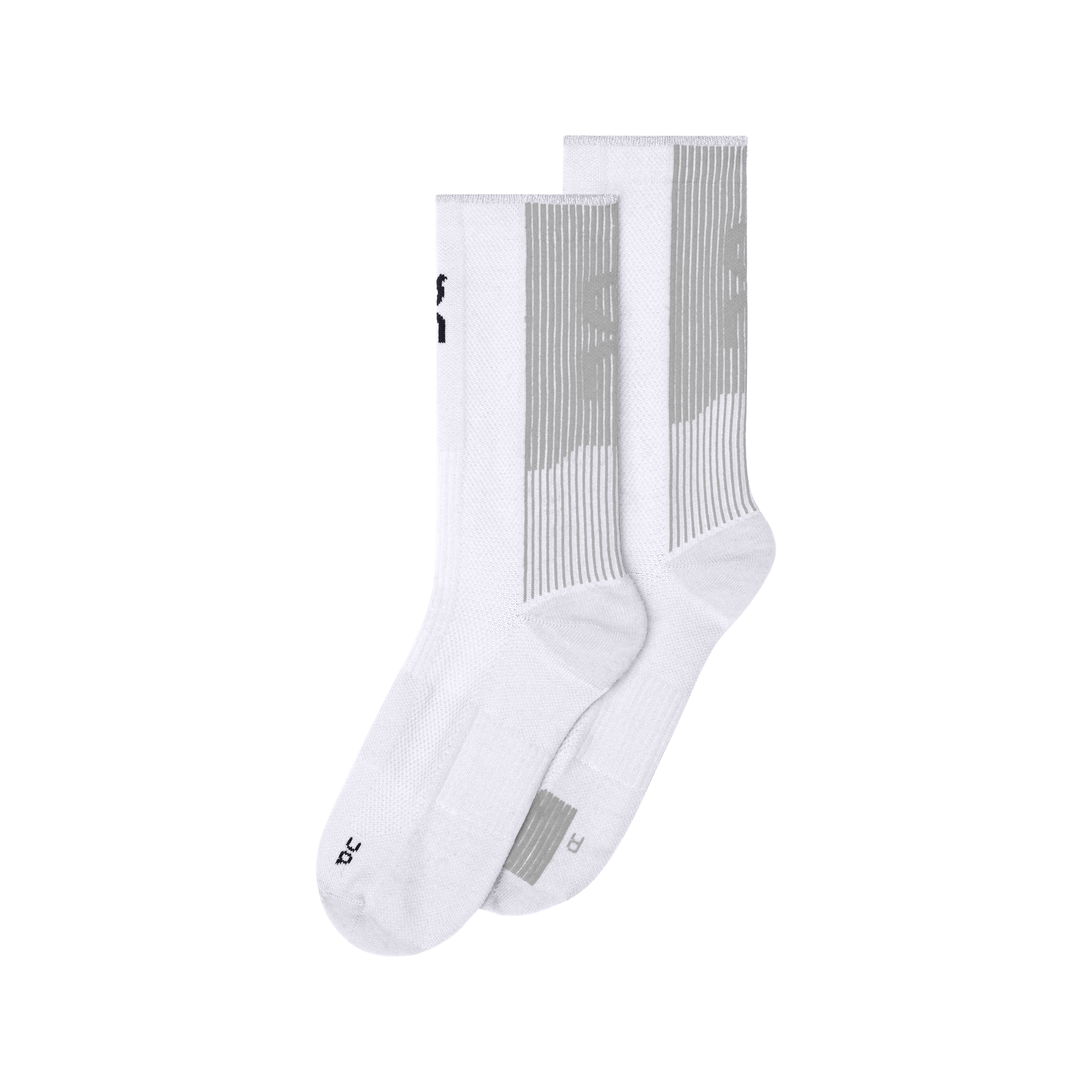 On Performance Run Sock High in White