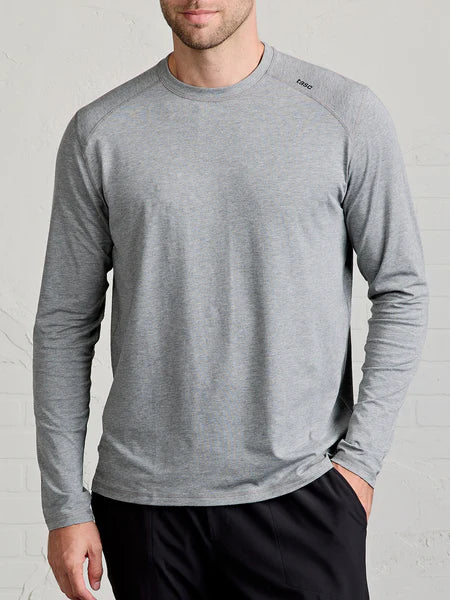 Tasc Carrollton Long Sleeve T-Shirt in Heather Gray