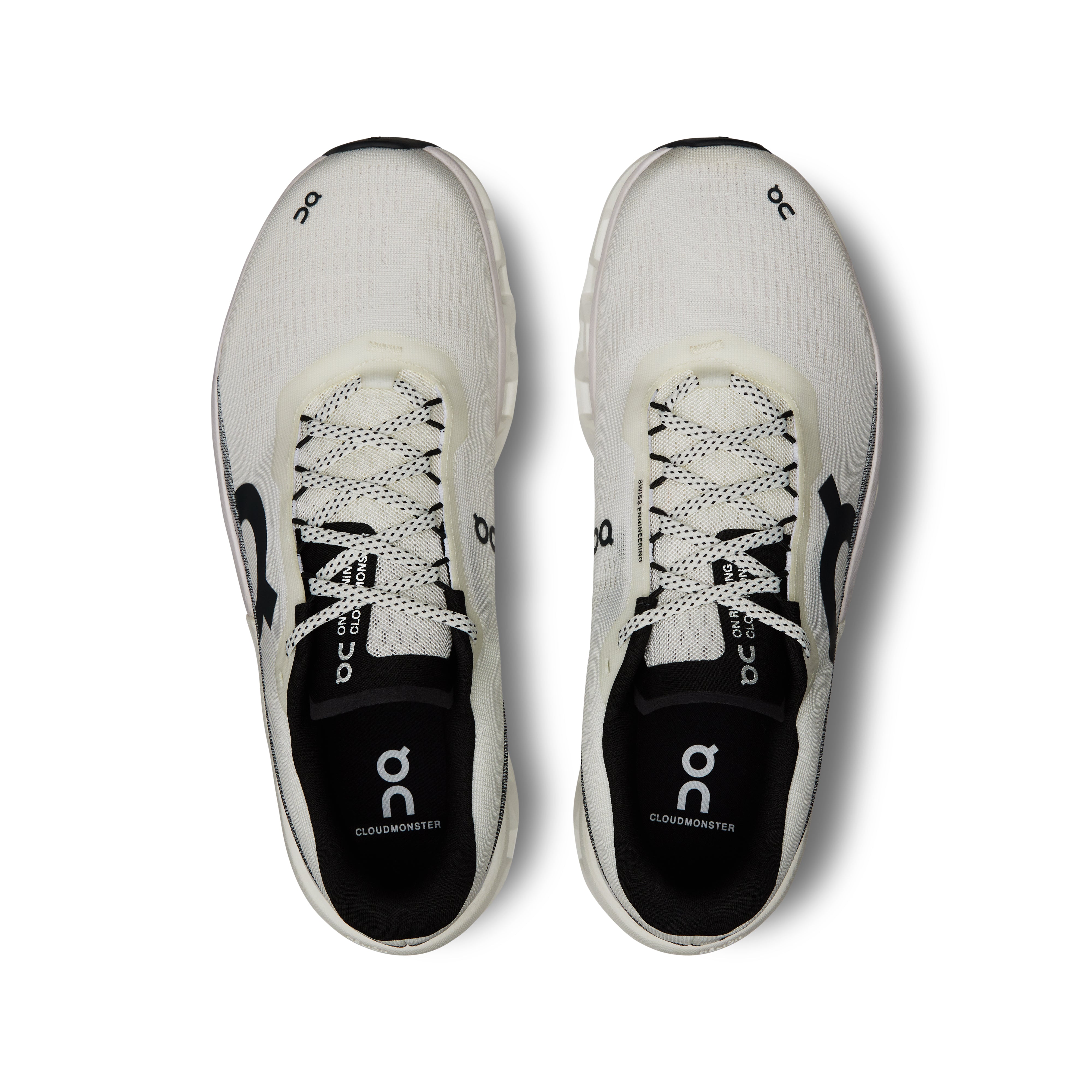 Men's On Cloudmonster 2 Running Shoe in White | Frost