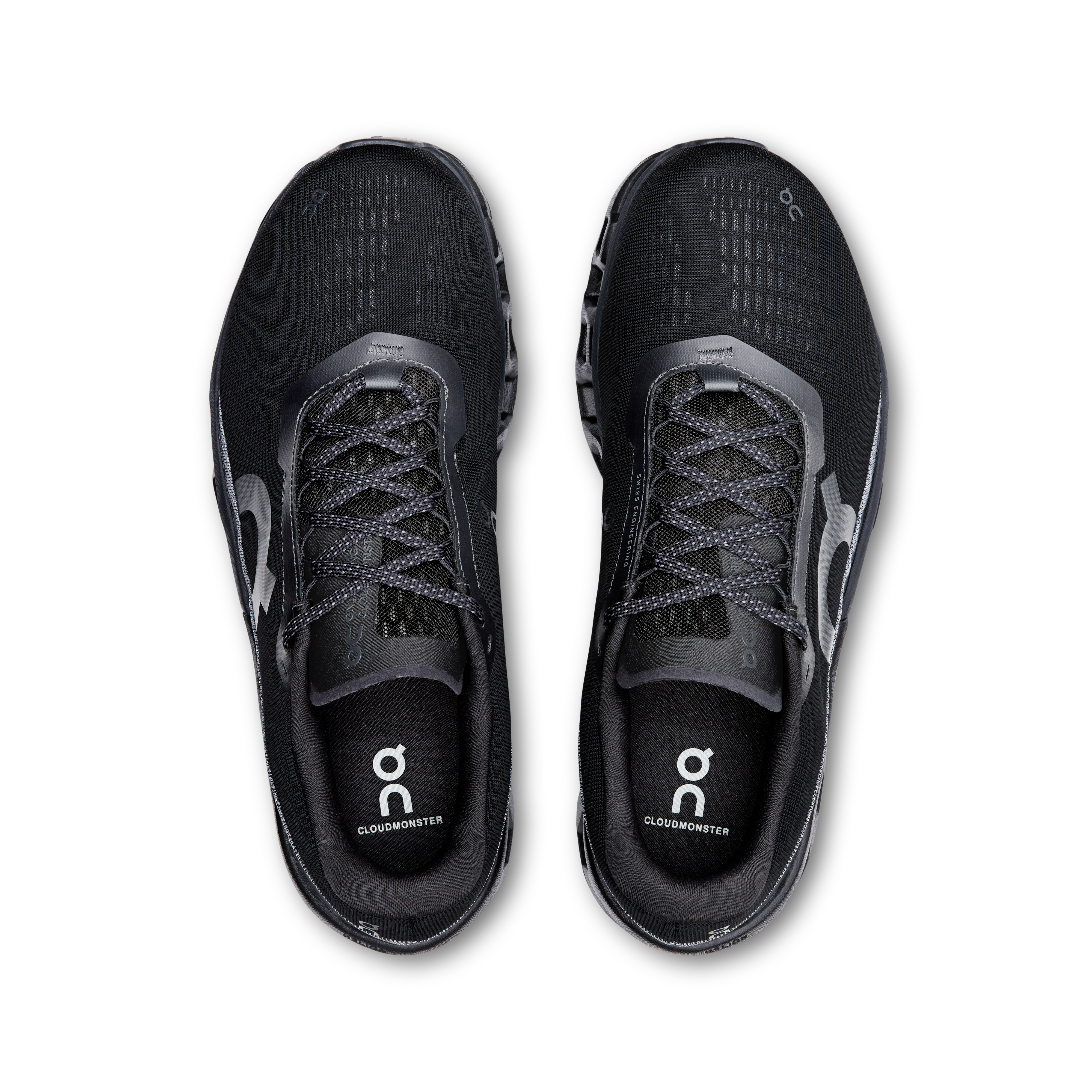 Men's On Cloudmonster 2 Running Shoe in Black | Black