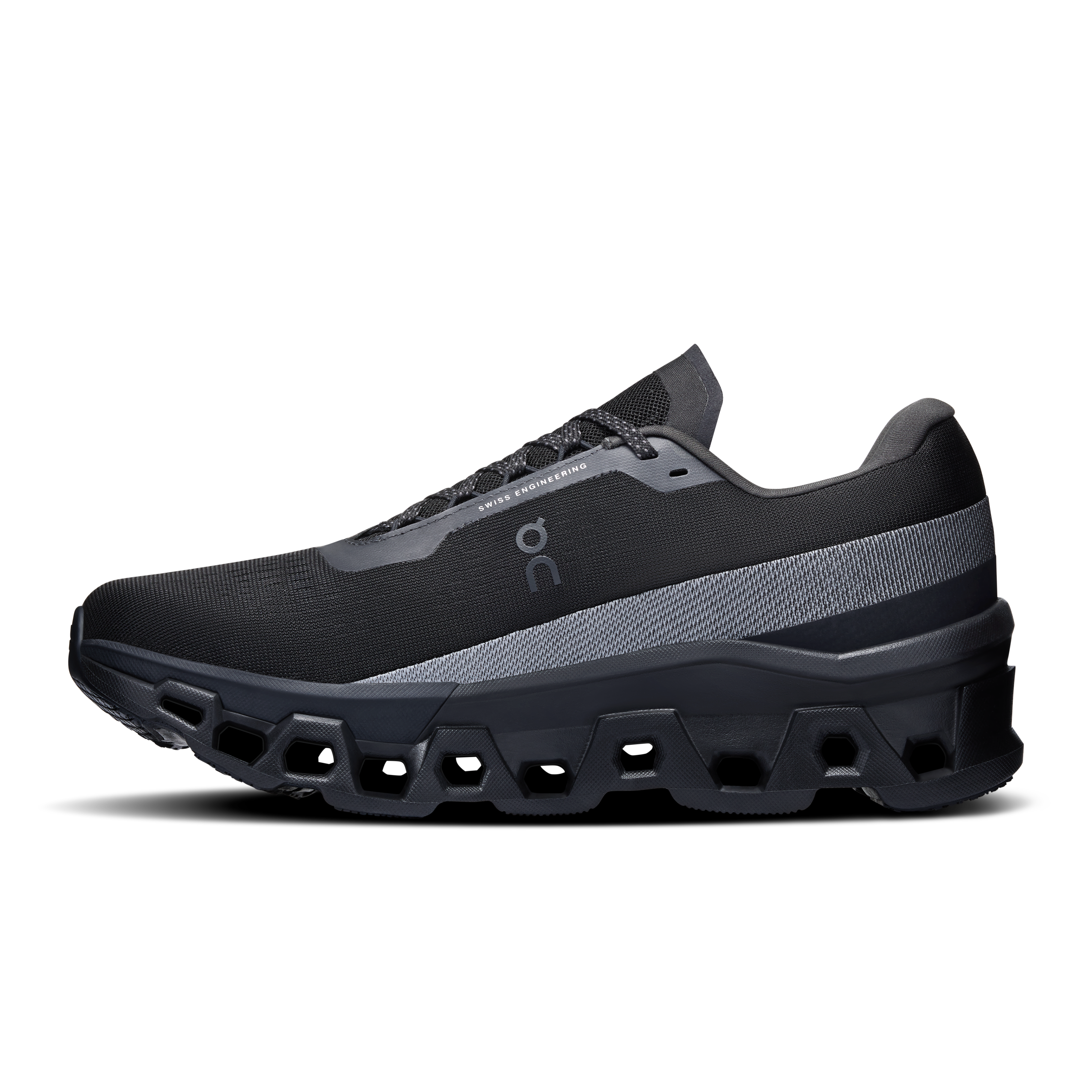 Men's On Cloudmonster 2 Running Shoe in Black | Black