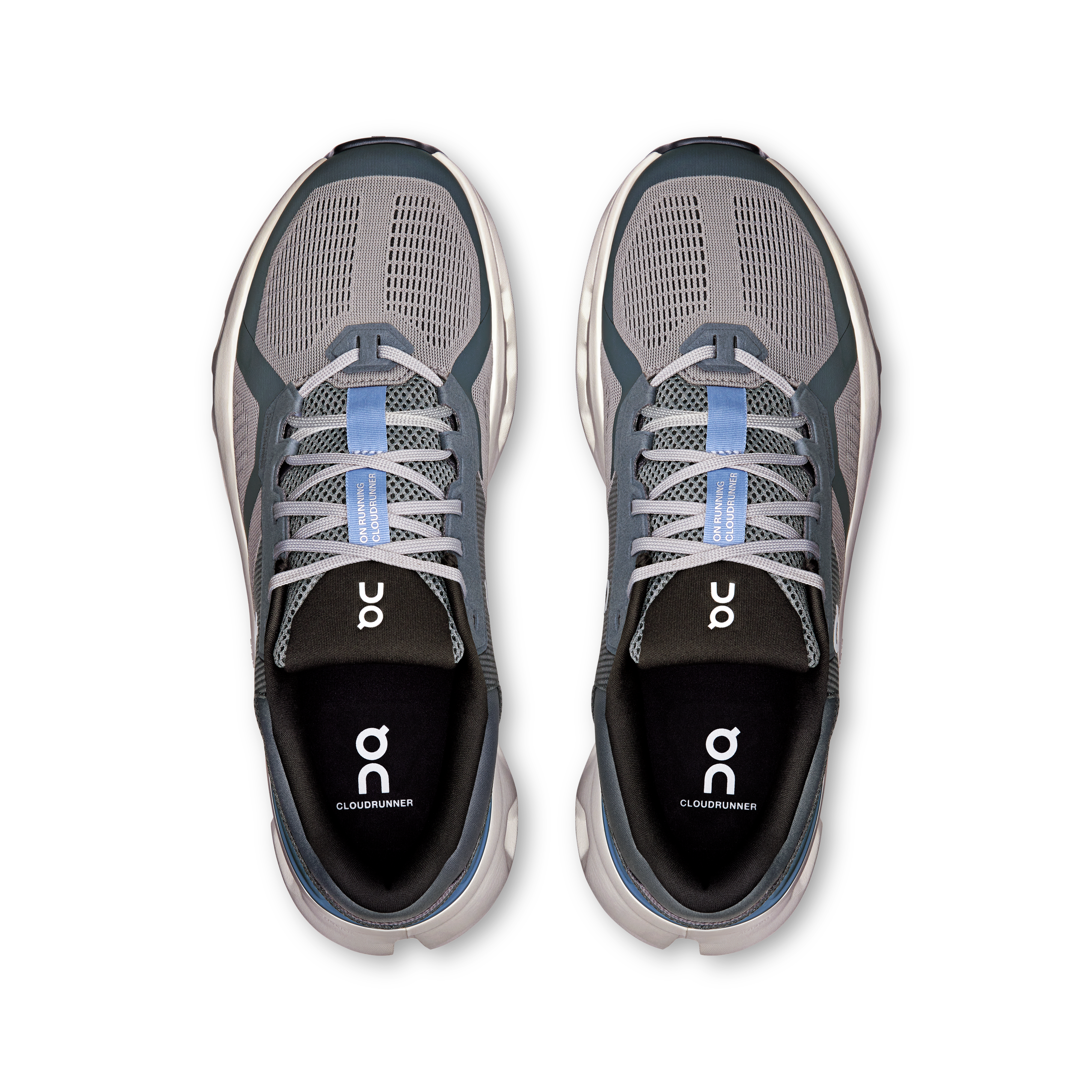 Men's On Cloudrunner 2 Running Shoe in Alloy | Chambray