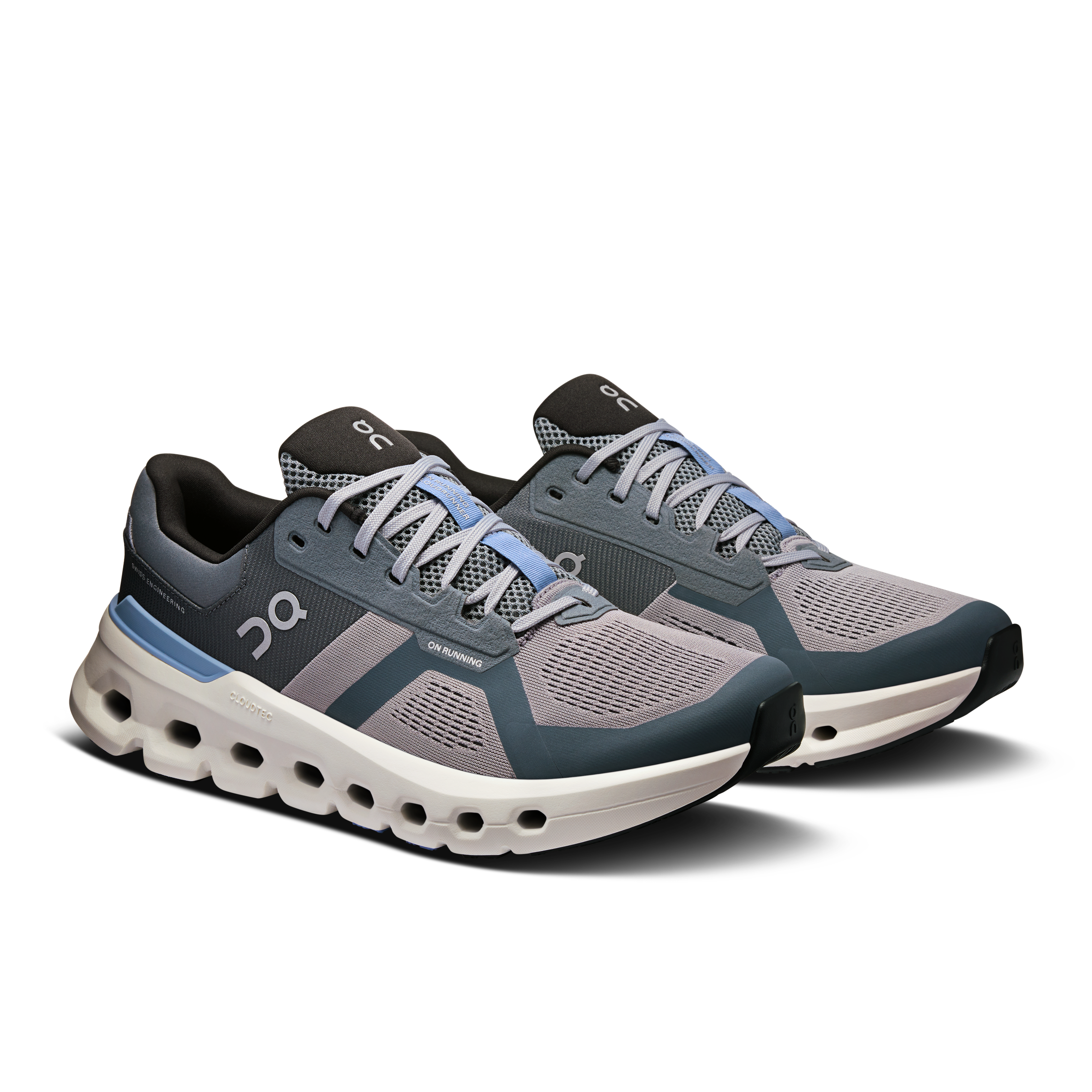 Men's On Cloudrunner 2 Running Shoe in Alloy | Chambray