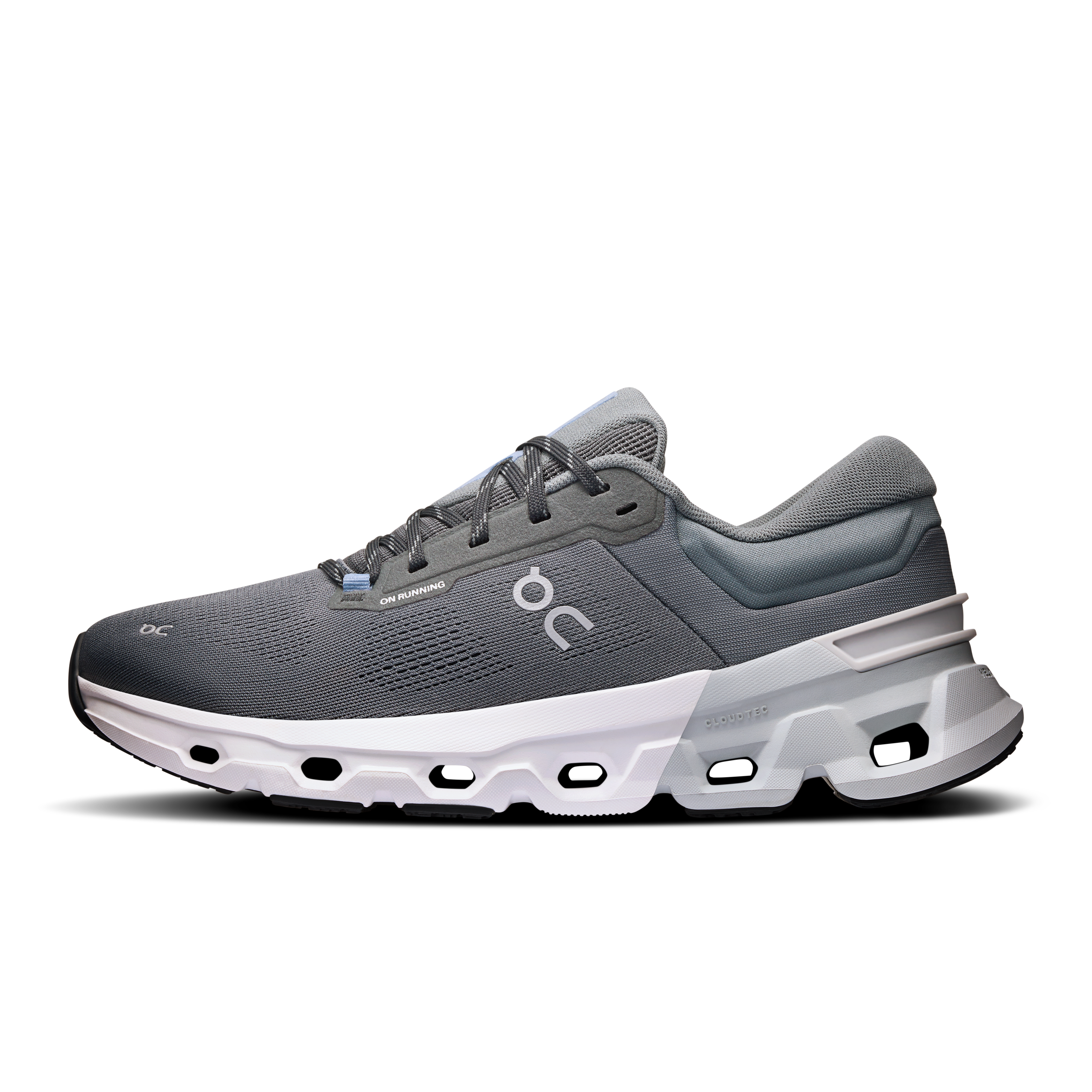 Men's On Cloudflyer 5 Running Shoe in Stone | Glacier