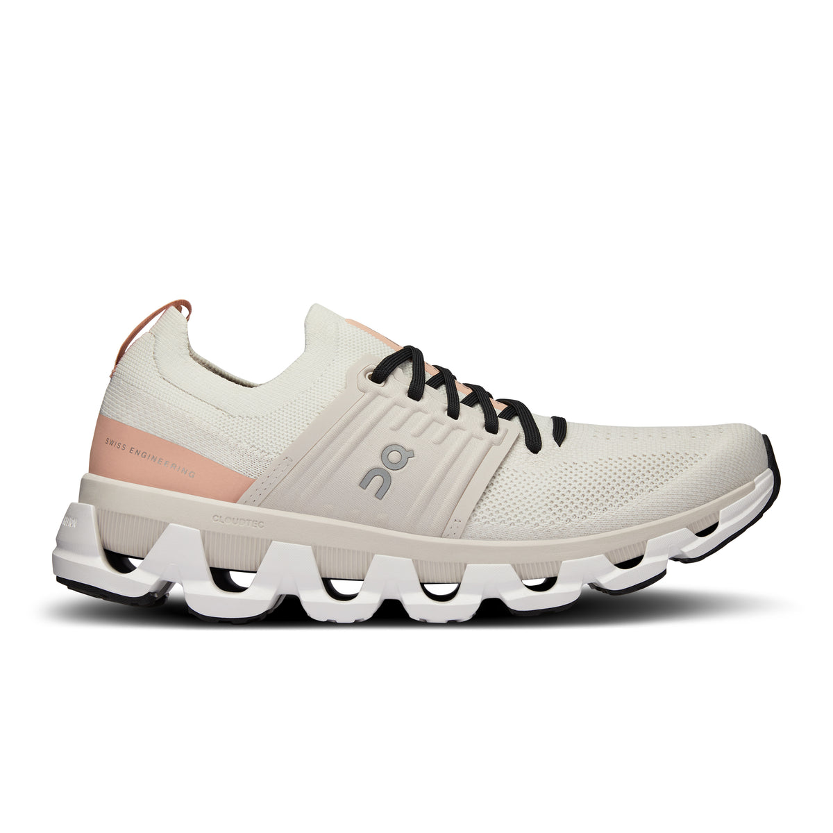 Women's On Running Cloudstratus 3 pearl/ivory running shoes 