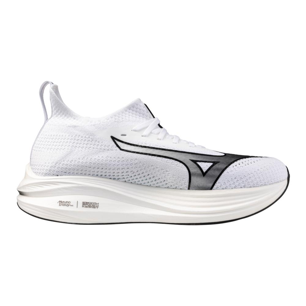 Men's Mizuno Neo Zen Running Shoe in White Black