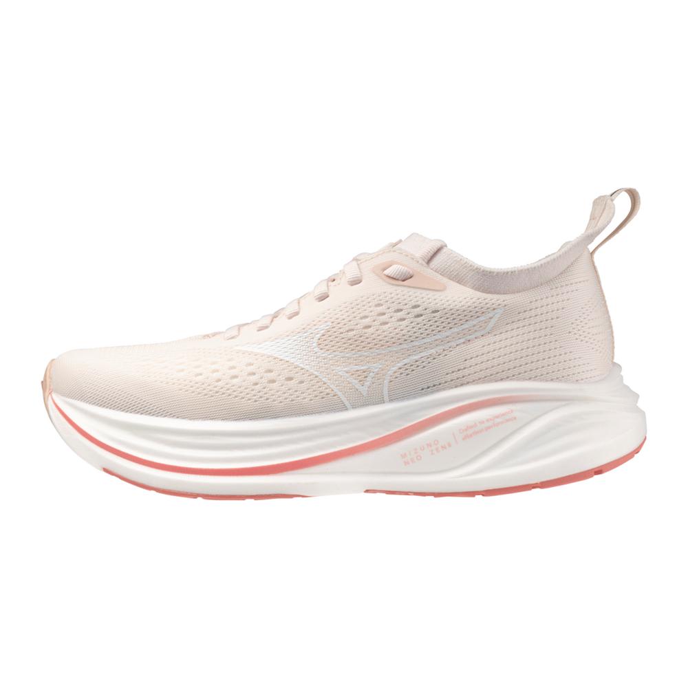 Women's Mizuno Neo Zen 2 Running Shoe in Petal Pink White