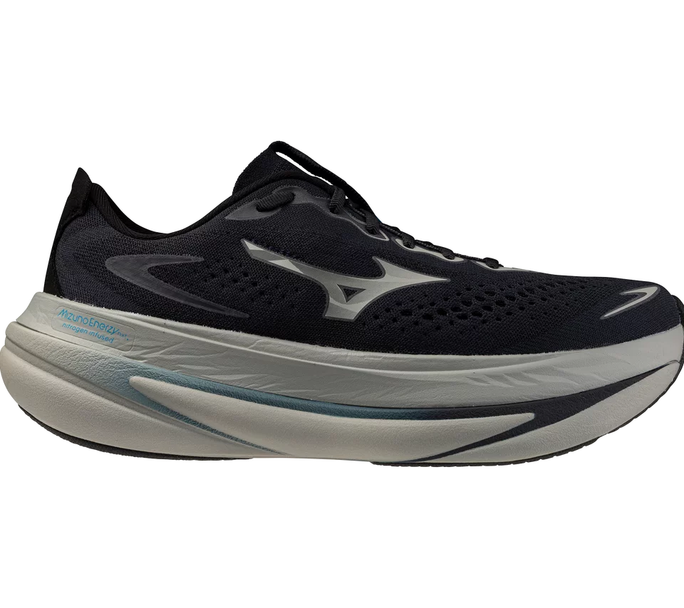 Men's Mizuno Wave Sky Prime Running Shoe in Vulcan | Mirage Grey