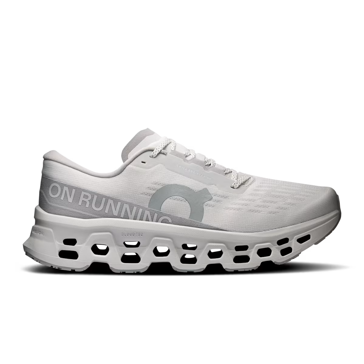 On Men's Cloudmonster 3 Running Shoe in Wolf | Wolf