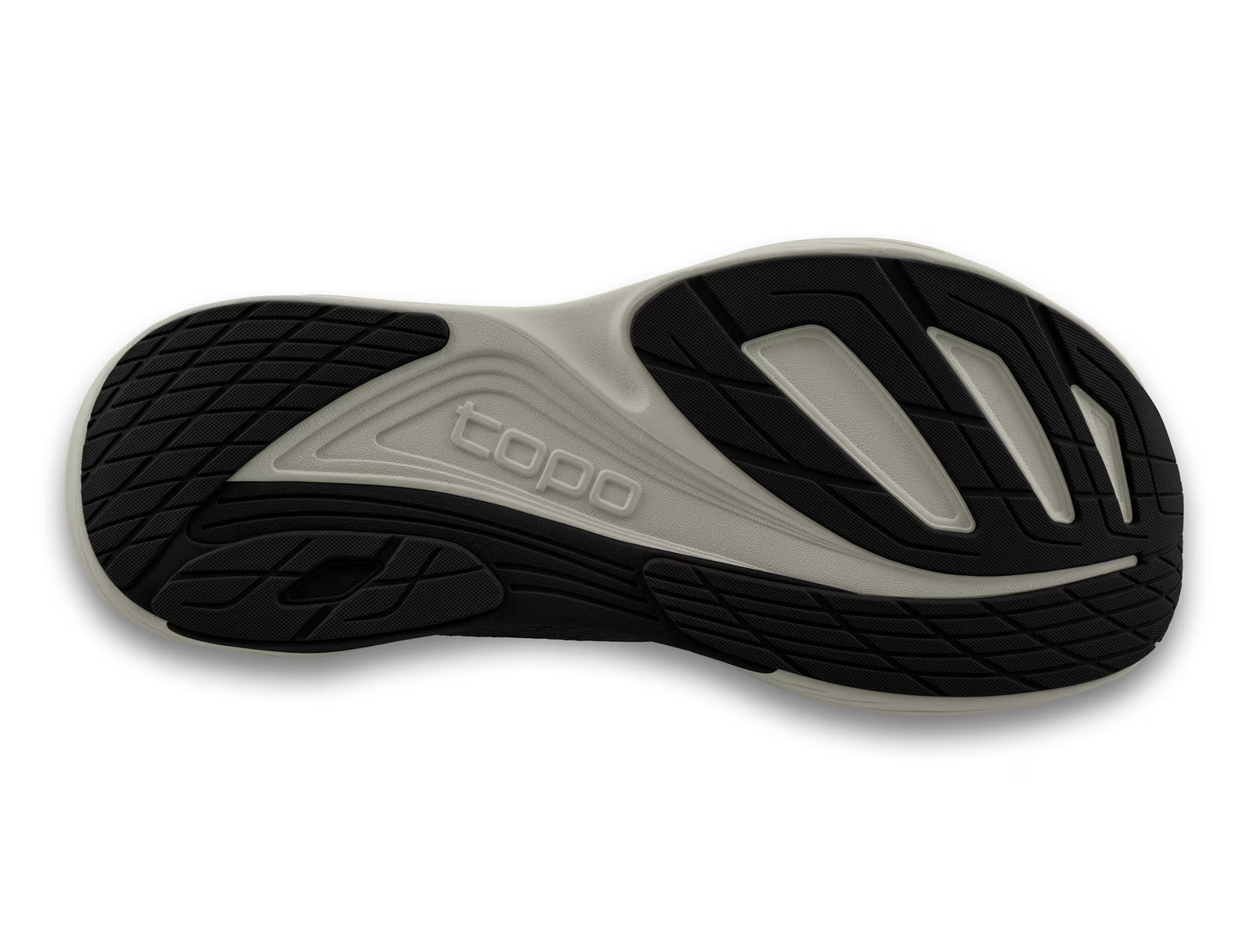Men's Topo Athletic Ultrafly 5 Running Shoe in Black | Charcoal