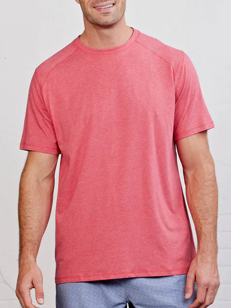 Tasc Carrollton T-Shirt in Racing Red Heather