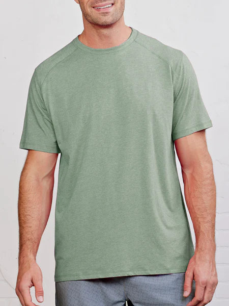 Tasc Carrollton T-Shirt in Kelp Heather
