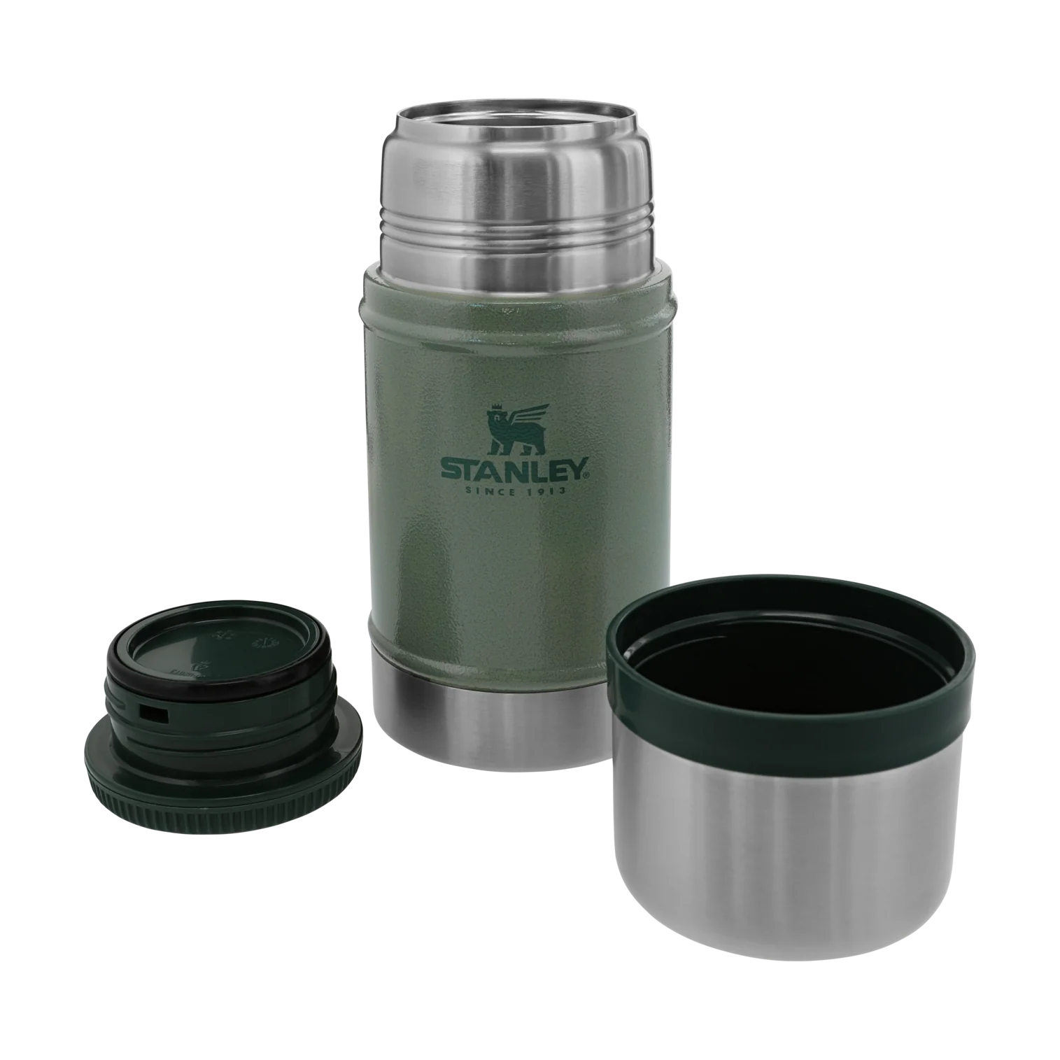Stanley Classic Legendary Food Jar | 24 OZ, Hammertone Green
