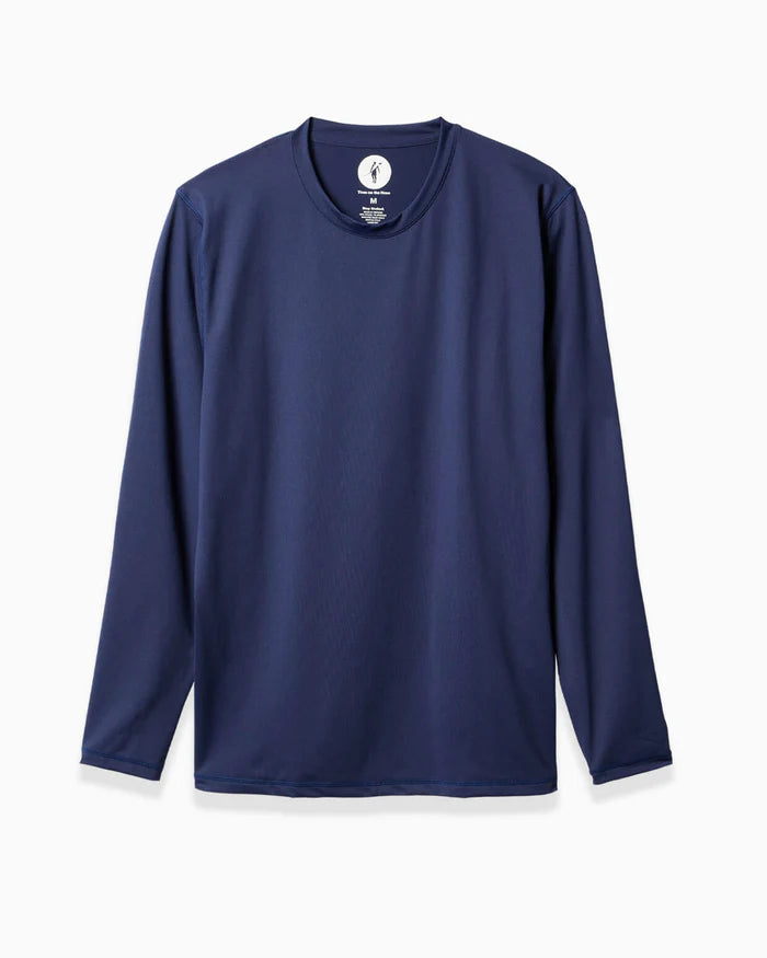 Toes On The Nose Element Guard UPF 50+ Long Sleeve UV Protective Shirt in Navy