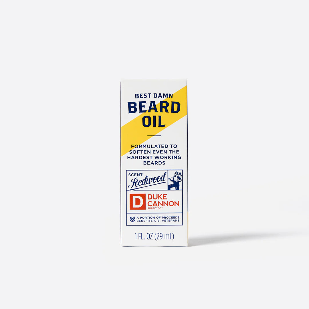 Duke Cannon Best Damn Beard Oil 1oz