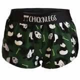 ChicknLegs Women's 1.5" Split Shorts in Pandas
