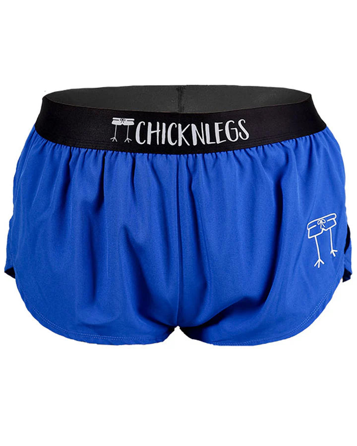 ChicknLegs Women's 1.5" Split Shorts in Royal Blue