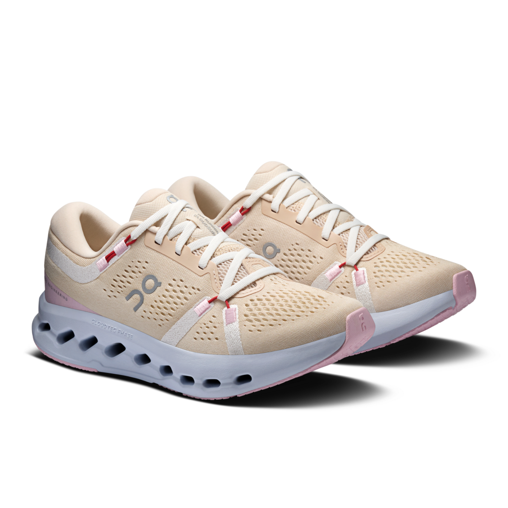 Women's On Cloudsurfer 2 Running Shoe in Sand | Ivory