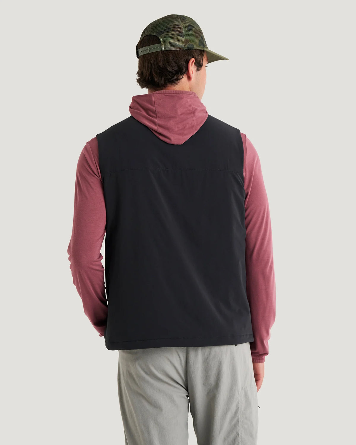 Free Fly Men's Coldvale Insulated Vest in Black