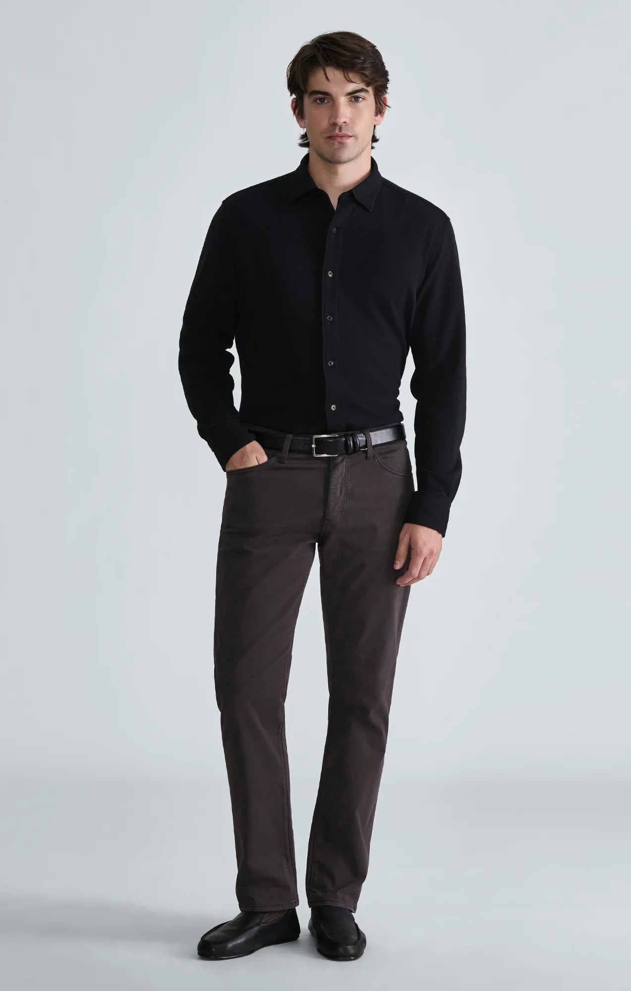 Mavi Men's Zach Straight Leg Pants in Regular Rise | Beetle Twill
