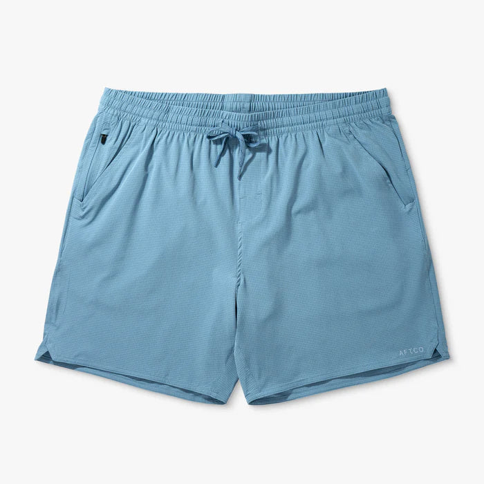 Aftco Swiftwater Short in Blue Shadow