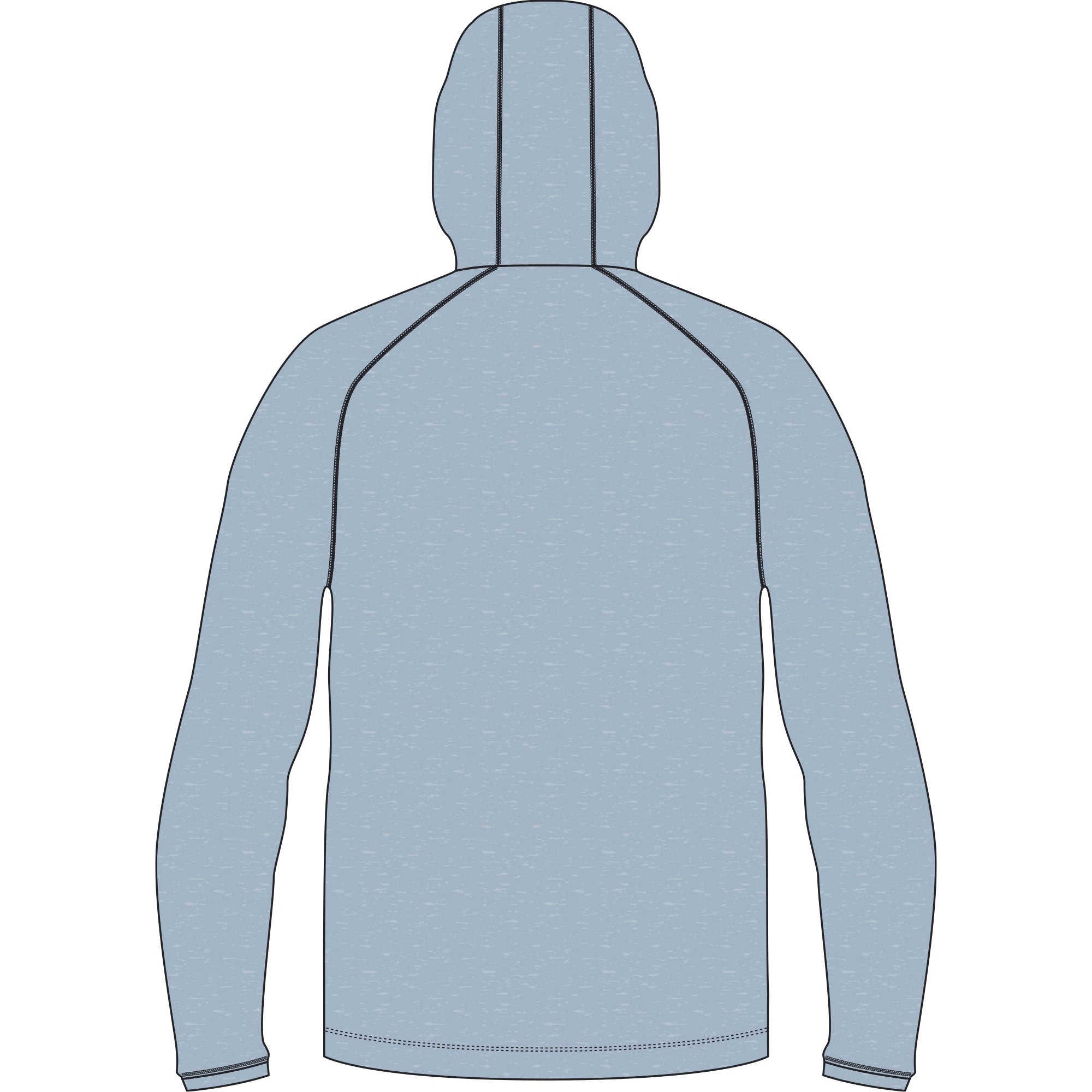 Aftco Coastal Layer HD Crew in Dusk Heather
