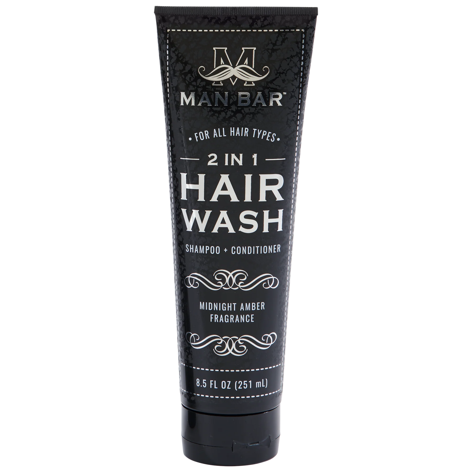 Man Bar 2-in-1 Hair Wash in Midnight Amber