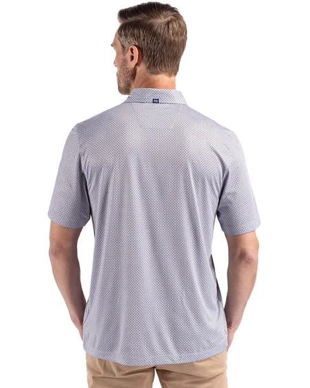 Cutter & Buck Men's Tennessee Volunteers Diamond Dot Print Polo in Black