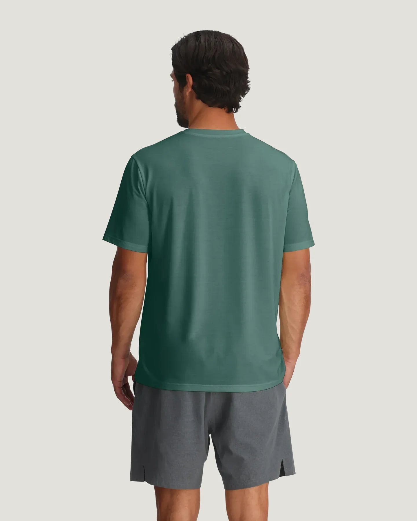 Free Fly Men's Elevate Lightweight Tee in Sea Pine