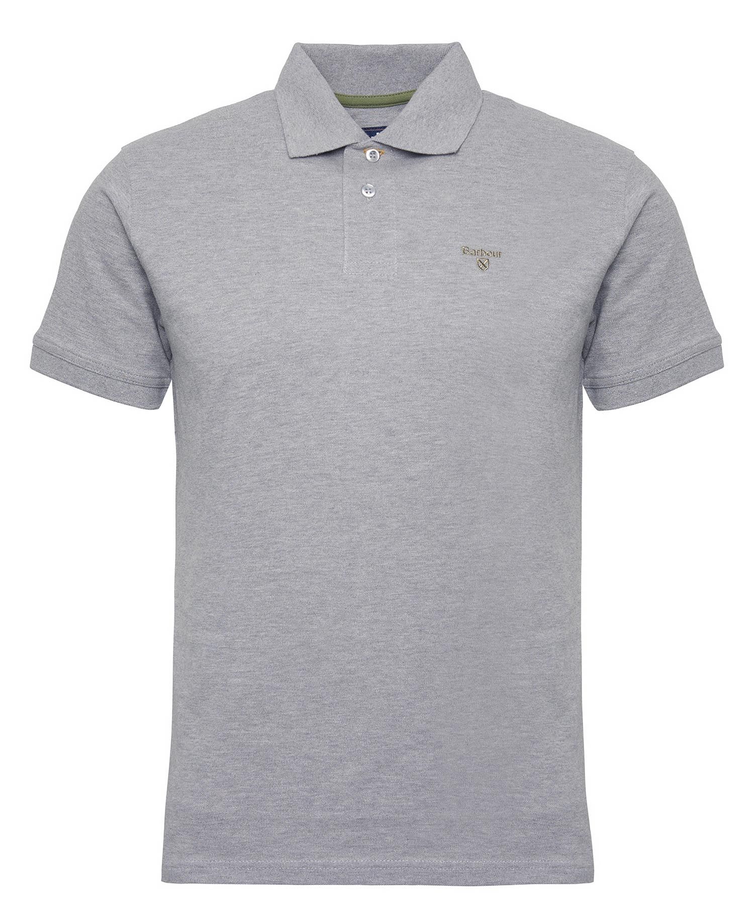 Barbour Lightweight Sports Polo Shirt in Polo Grey