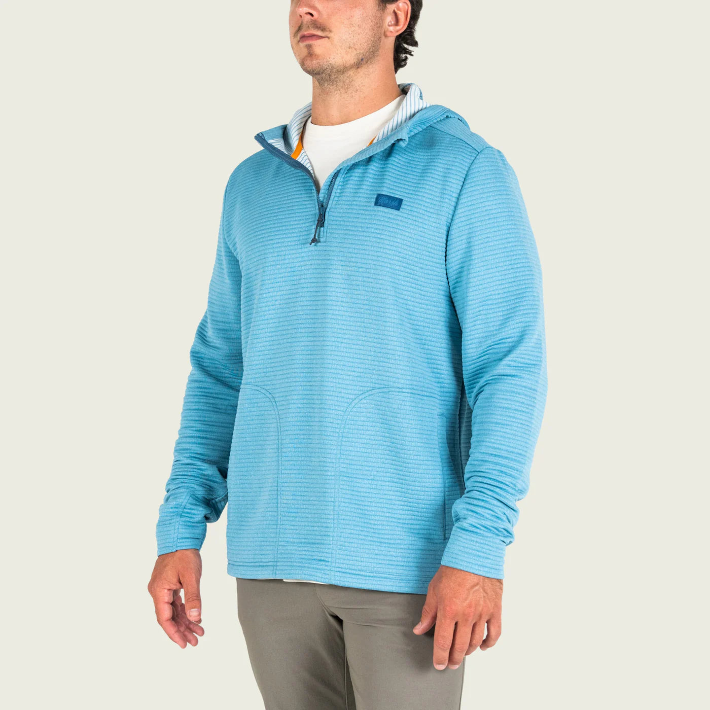 Marsh Sullivan Tech Hoodie in Niagara Mist