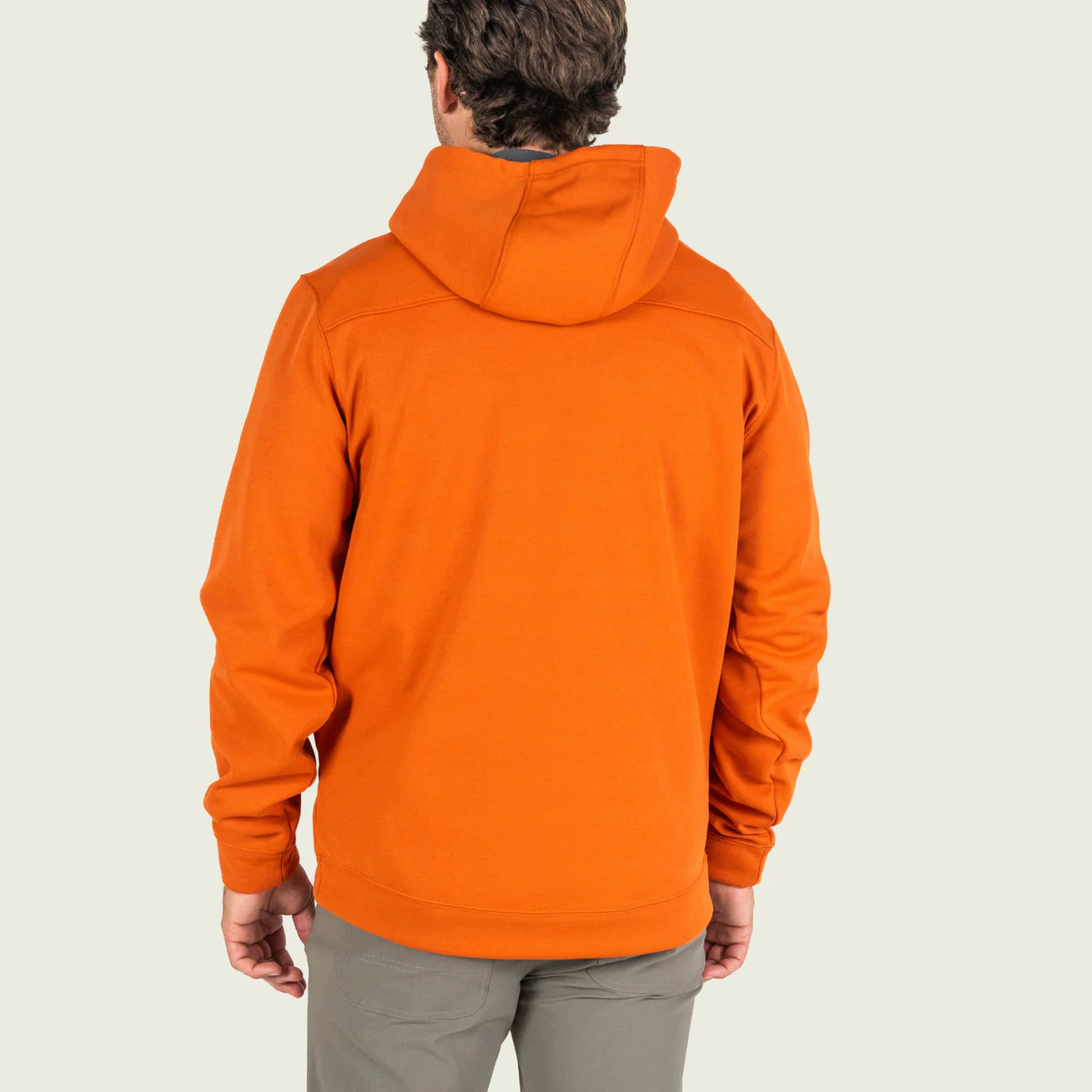 Marsh Nor'easter Hoodie in Apricot Orange