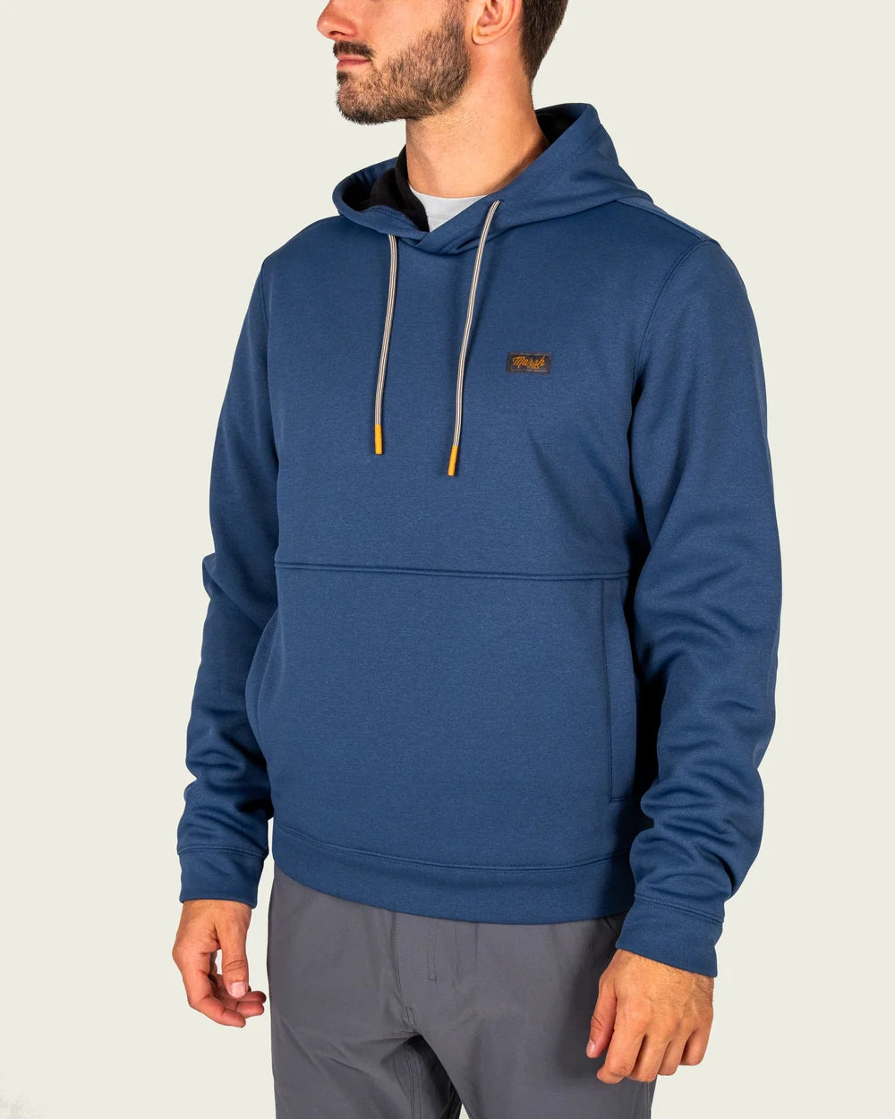 Marsh Nor'easter Pullover Hoodie in Dark Denim