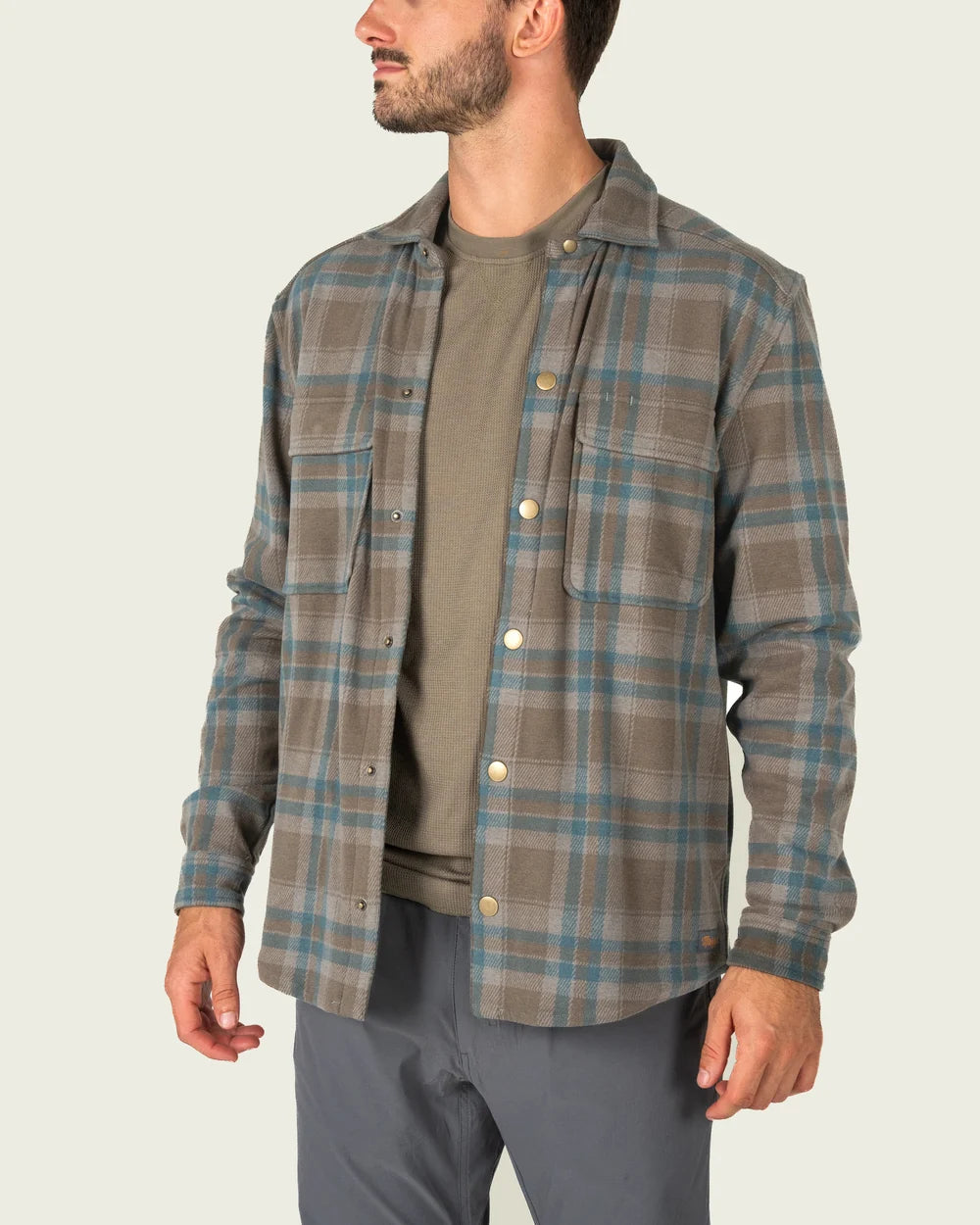 Marsh Seadrift Overshirt in Canteen