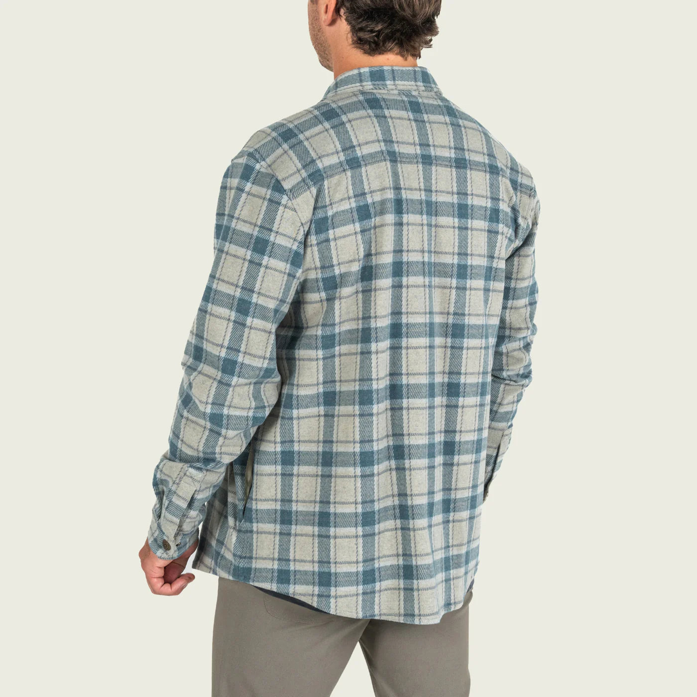 Marsh Seadrift Overshirt in Pelican
