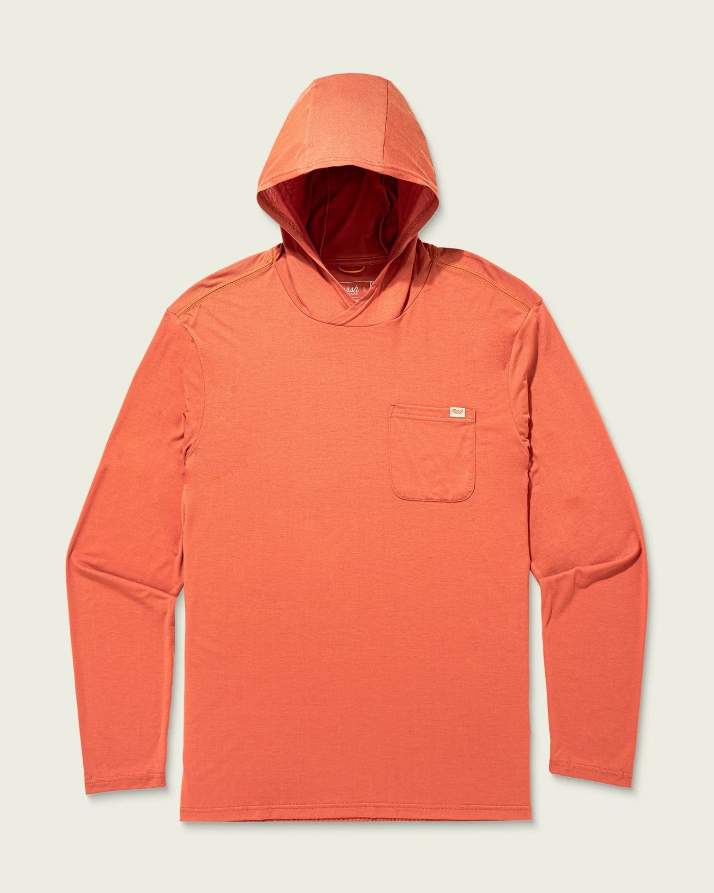 Marsh Buxton Hoodie in Lobster Heather